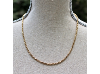 14KT Yellow Gold 21' Necklace - 11.1 Grams