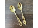Set Of 12 Vintage Gold Demitasse Spoons