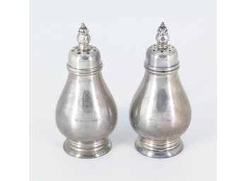 Vintage Sterling Silver Salt & Pepper Shakers - Royal Danish Pattern