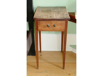 Antique Rustic Side Table