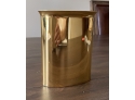 Gunilla Lindahl Designed Swedish Scandia Present Karlshamn 24K Gold-Plated Vase
