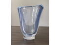 Orrefors Iridescent Glass Vase - Signed