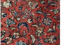 Elegant Handmade Persian Kashan Wool Rug Carpet Great Scale At 7ft By 6.5ft