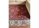 Luxurious And Timeless Handmade Mashad Persian Wool Rug Carpet 12FT By 9FT