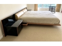 Roche Bobois Maurice Villency $14,000 King Size Bed With Nightstands Set With Tempurpedic Mattress