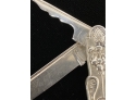 Sterling Silver Monogramed Pocket Knife