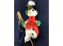 Annalee Vintage Christmas Snowman, 1971