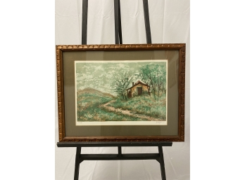 Path To A Cabin - Signed And Numbered Lithograph