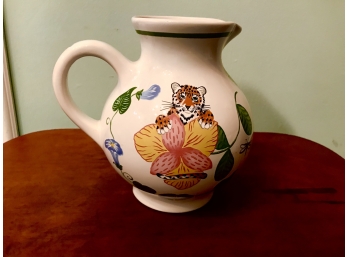 Lynn Chase Flower Jungle Water Pitcher