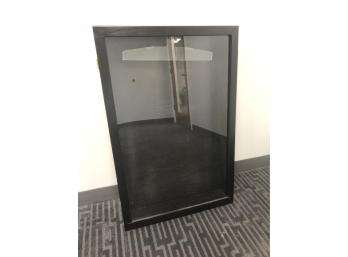 #2 Large Black Jersey Display Box Case By Pennzoni Displays