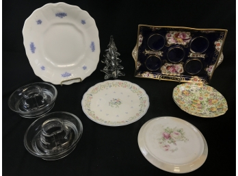 Lot Of Vintage Items, 1940s Safeway Chicken Water Dishies, Royal Winton  Chintz Saucer, Old Chelsea Ware, Old