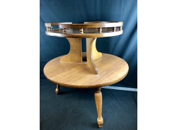 Two Tier Round Table