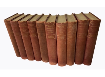 10 Additional Volumes Of Mark Twain National Edition