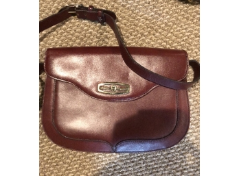 Aigner Brown Leather Shoulder Bag