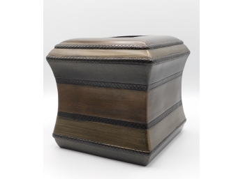 Wood Tissue Box From Khols