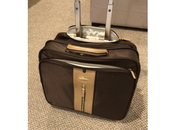 Brown Samsonite Carry On Luggage With Wheels