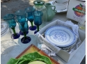 Large Miscellaneous Lot Of Ceramic And Glass Wares (CTF30)