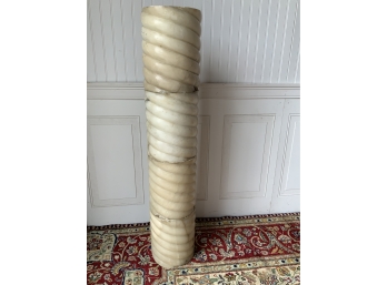 Carved Sectional Alabaster Column (CTF 30)