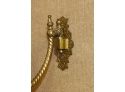 Pr Of Brass Oil Lamps (CTF10)