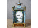 Champleve Mantle Clock (CTF10)