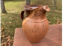 Red Painted Porcelain Pitcher (CTF10)
