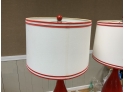 Red Designer Style Lamps