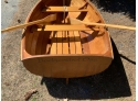 Awesome Small Size Custom Made Wooden Row Boat (CTF100)
