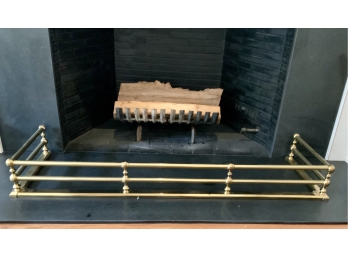 Brass Fireplace Fender