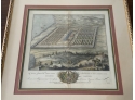 Four Framed Antique Colored Engravings/ Bookplates In Matching Frames (CTF20)