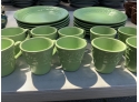 Green Floriware Art Pottery  (CTF20)