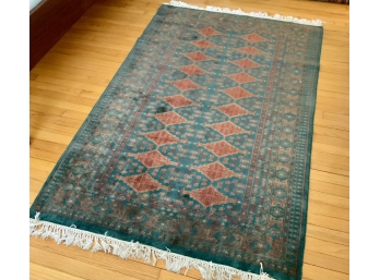 Handmade Oriental Bokhara Style Rug (CTF10)