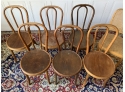 Set Of Six Bentwood Thonet Chairs  One Other(CTF30)