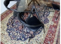 Tubular Steel & Glass Top Dining Table And Chairs (CTF50)