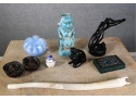Lalique Glass Figures, Tourist Trade Items, Paperweights And More  (CTF10)
