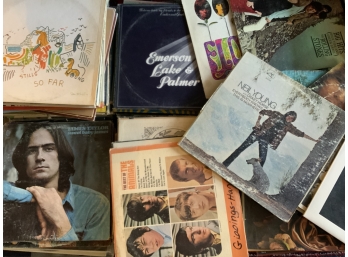 Large Collection Of Vintage Records (CTF20)
