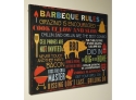 Barbecue Rules Print  (CTF10)