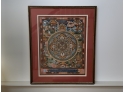 Framed Asian Thangka Painting