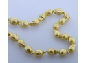 Yellow Pearl Necklace