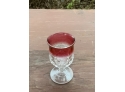Collection Of Ruby Flash Cordials And Goblets (CTF10)