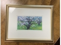 Pastel And W/C, Blooming Trees In Spring, Americo DiFranza (CTF10)