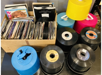 Collection Of 400+/- “ 45” Records