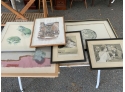 Modern Framed Art,  Some Pencil Signed Examples (CTF20)