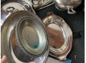 Large Lot Of Silver Plate And Other