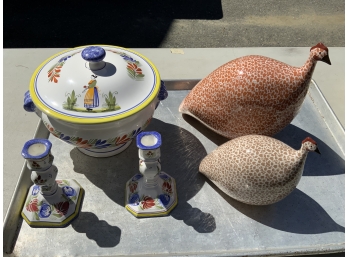 Quimper And La Pintade Ceramics (CTF20)