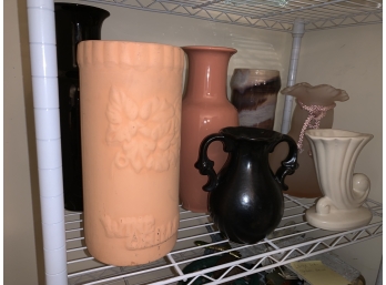 Large Lot Of. Vases