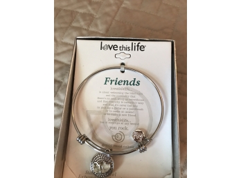 “Friends” Stainless Steel Bracelet