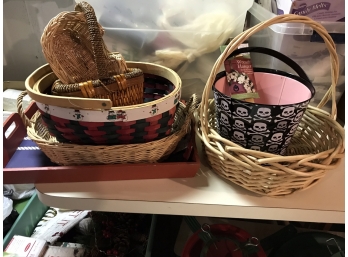 Wicker & Decorative Baskets.