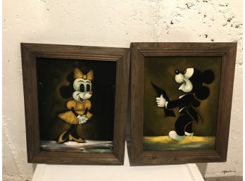 Mickey & Minnie Paintings