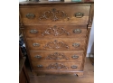 Antique Oak Chest Of Drawers