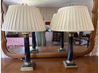 Pair Of 24” Lamps